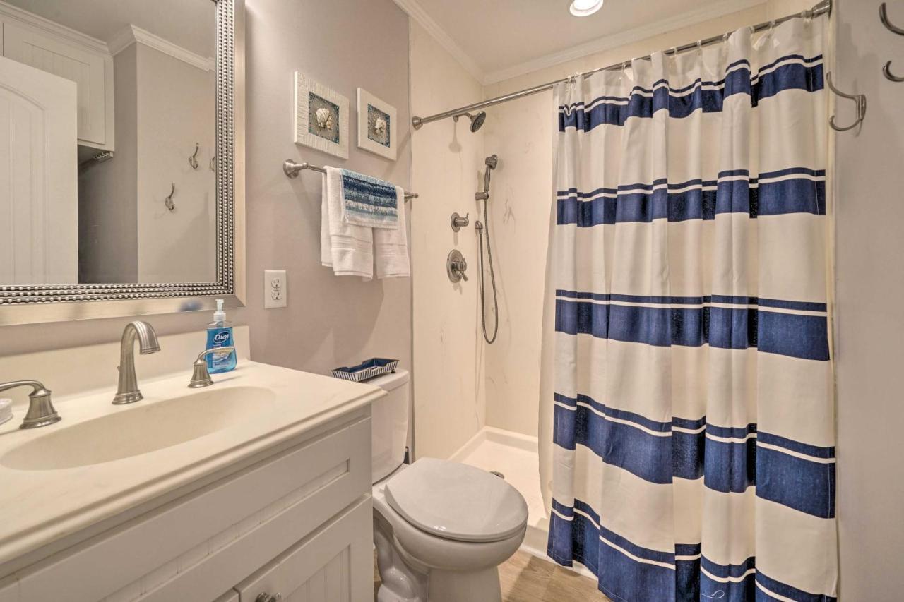 Beachfront Condo With Unobstructed Ocean Views! Oak Island Exterior foto
